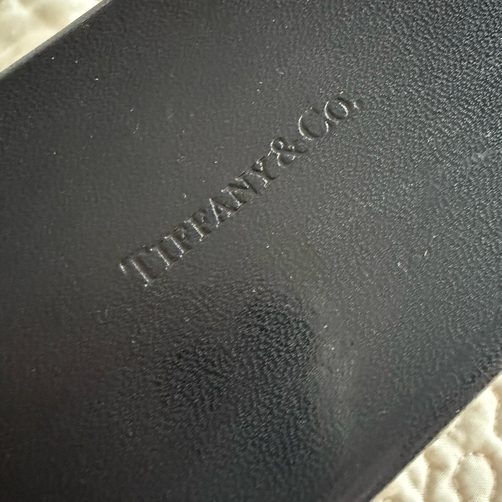 Tiffany & Co. Elegant Black Pouch